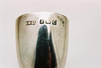 Miniature Silver goblet / trophy