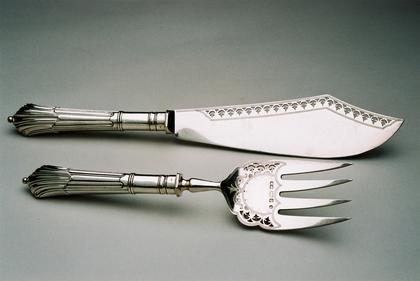 Fish servers (pair) - Albany pattern