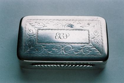 Cape Silver snuff box - Johannes Lotter