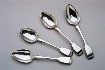 Cape Silver teaspoons (4) - Johannes Combrink