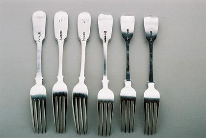 Cape dinnerforks (6) - Fiddle pattern