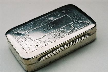 Cape Silver snuff box - Johannes Lotter