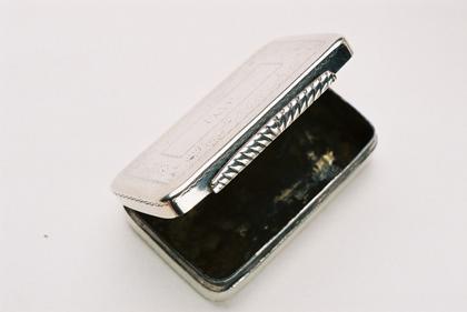 Cape Silver snuff box - Johannes Lotter