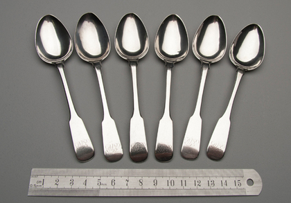 Cape Silver Teaspoons (Set of 6) - Daniel Beets