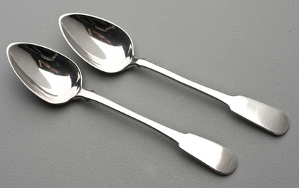 Cape Silver Teaspoons (Pair) - John Townsend