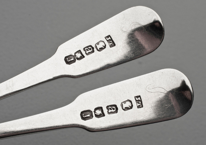 Cape Silver Teaspoons (Pair) - John Townsend