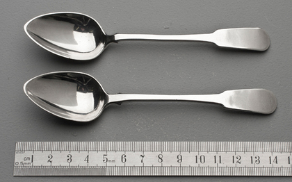 Cape Silver Teaspoons (Pair) - John Townsend