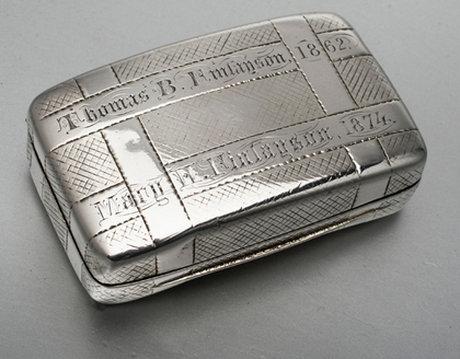 Georgian Silver Snuff Box - Finlayson Family