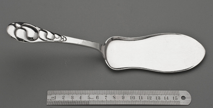 Danish Silver Skonvirke Pastry Server - Evald Nielsen No 4