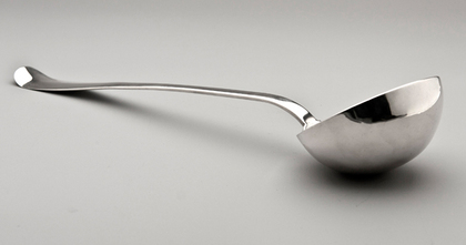 Cape Silver Hanoverian Soup Ladle - Daniel Heinrich Schmidt