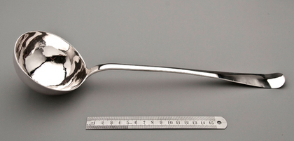 Cape Silver Hanoverian Soup Ladle - Daniel Heinrich Schmidt