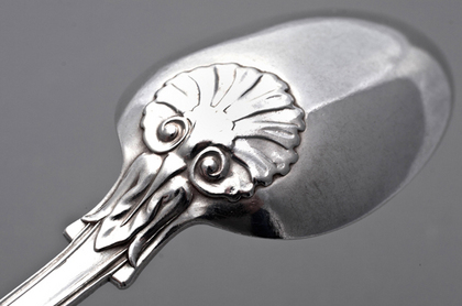 Kings Fiddle Husk Silver Tablespoons (Pair)