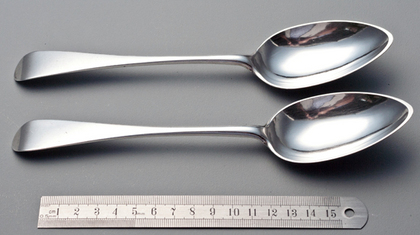 Cape Silver Tablespoons (Pair) - Johannes Casparus Lotter