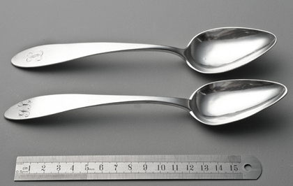 Antique Spanish Silver 930 Standard Tablespoons -Barcelona, Palma de Mallorca