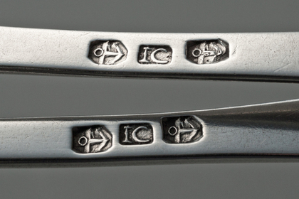 Cape Silver Tableforks (Pair) - Johannes Combrink, Anchor Hallmarks