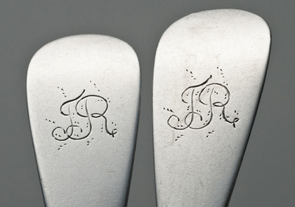 Cape Silver Tableforks (Pair) - Johannes Combrink, Anchor Hallmarks