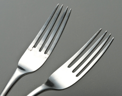 Cape Silver Tableforks (Pair) - Johannes Combrink, Anchor Hallmarks