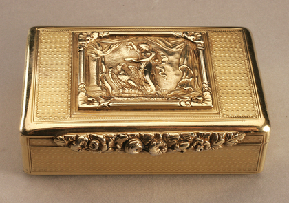 Silver Gilt Snuffbox - Hebe, Goddess of Youth