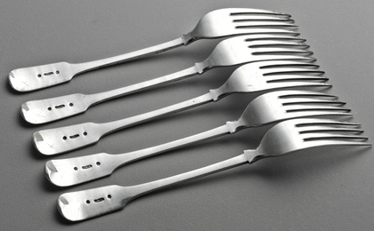 Cape Silver Tableforks (Set of 5) - Willem Lotter