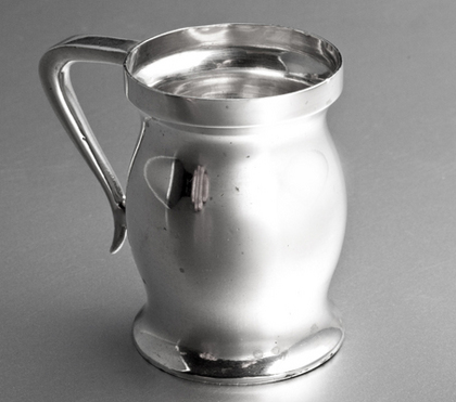 Antique Silver 1/3 Gill Tankard Tot Measure