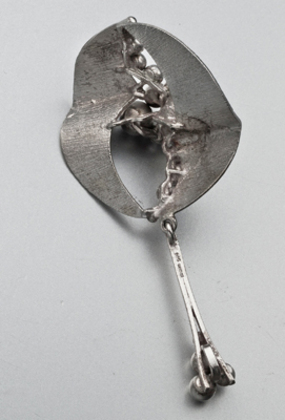 Unidor Sterling Silver Modernist Pendant - Pforzheim, Germany