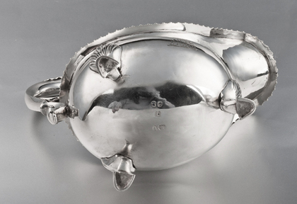 Regency Silver Sauce Boat - Emes & Barnard