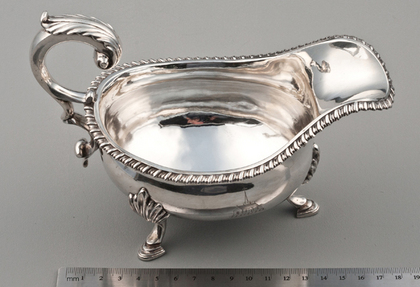 Regency Silver Sauce Boat - Emes & Barnard