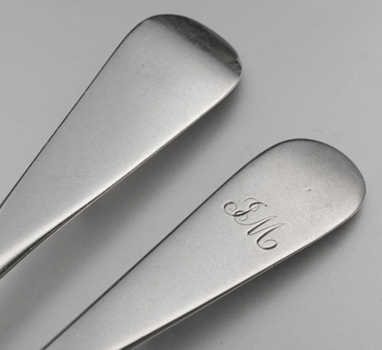 Cape Silver Tablespoons (Two) - Johannes Combrink