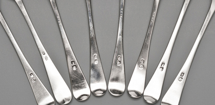 Cape Silver Tablespoon and Tablefork Set (8, 4 of each) - Johannes Combrink