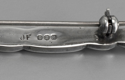 Scottish Celtic Silver Kilt Pin - Inverness, John Fraser