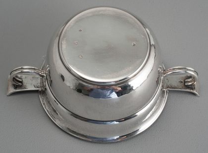 Dutch Arts & Crafts Silver Christening Bowl