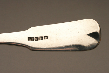 Cape shellback tablespoon - Fiddle pattern