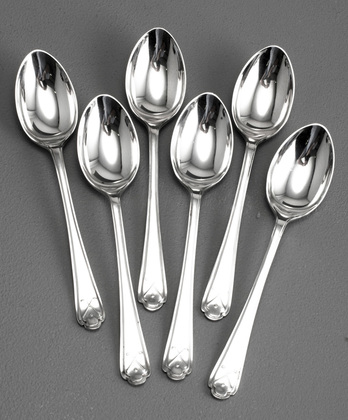 Sterling Silver Golf Teaspoons - Set of 6