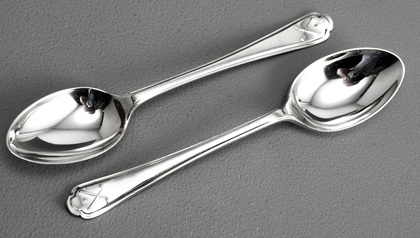 Sterling Silver Golf Teaspoons - Set of 6