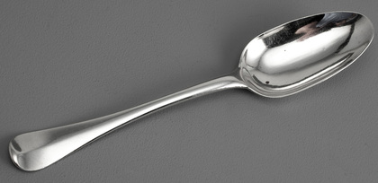 Early Georgian Hanoverian Tablespoon - Philip Roker II