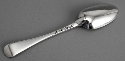 Early Georgian Hanoverian Tablespoon - Philip Roker II