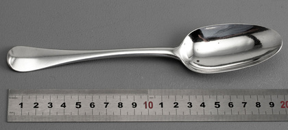 Early Georgian Hanoverian Tablespoon - Philip Roker II