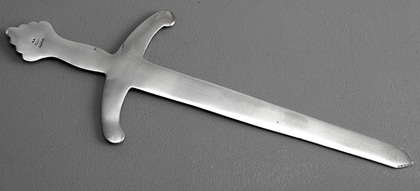 Iona Celtic Silver Sword Letter Opener - Alexander Ritchie