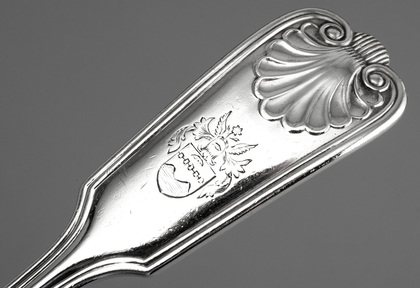 Marais Family Sterling Silver Tablespoons (Set of 3) - Marias Family Armorial