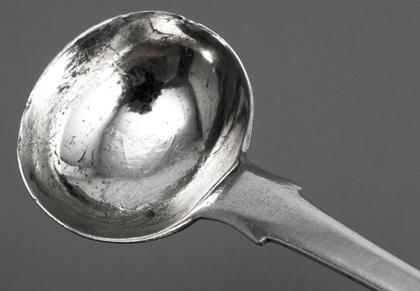 Cape Silver Salt Spoon - Peter Clarke Daniel