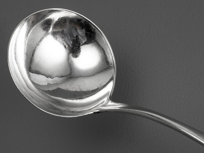 Cape Silver Sauce Ladle - Johannes Combrink