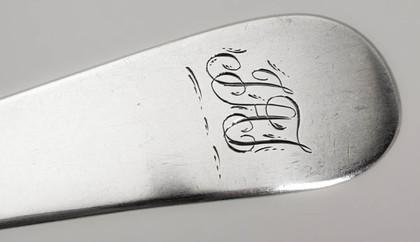 Newcastle Silver Soup Ladle - Ann Robertson, Hallmarking Interest, Duty Increase