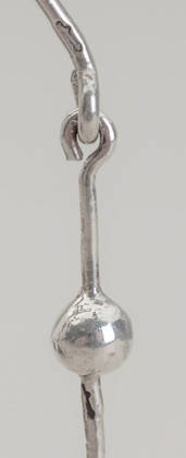 Dutch Antique Silver Miniature Chandelier - Kaarsenkroon