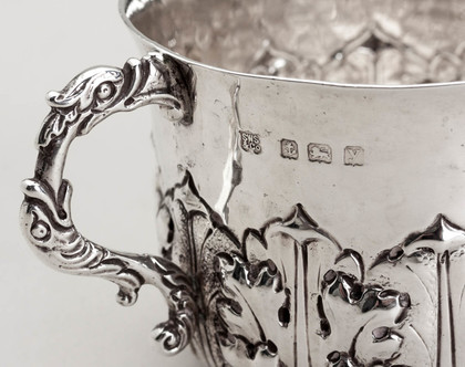 Sterling Silver Porringer Bowl - Christening Gift