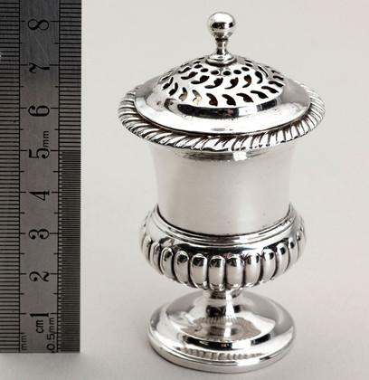 Georgian Silver Campana Caster  - Pepperette