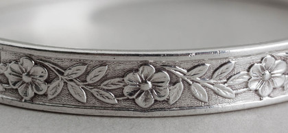 Denis Lacy-Hulbert Silver Arts & Crafts Bangle