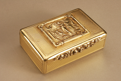 Silver Gilt Snuffbox - Hebe, Goddess of Youth