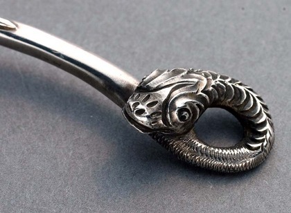 Medusa Snake Silver Teaspoon set (6)