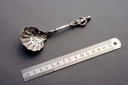 Silver Sifter Spoon - Pirate