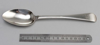 Rare Cape Silver Old English Thread Tablespoon - Johannes Combrink, Cape Stub